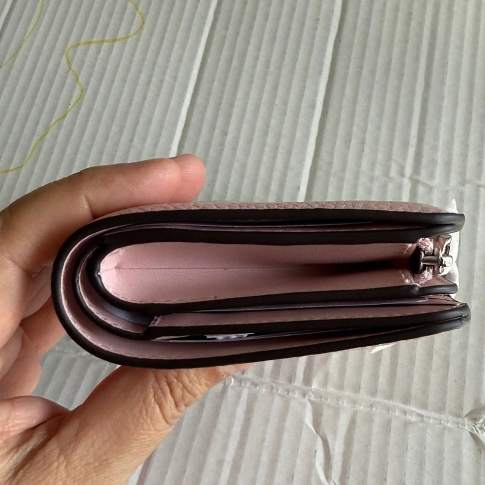 Kate Spade Lena Tutu Pink Medium Bifold Wallet.  New!